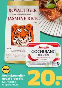 Netto Gochujang eller Royal Tiger ris tilbud