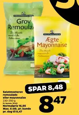 Netto Salatmesteren remoulade eller mayonnaise tilbud