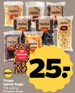 Netto Trope tørret frugt tilbud