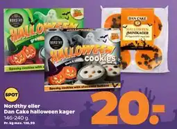 Netto Nordthy eller Dan Cake halloween kager tilbud