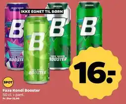 Netto Faxe Kondi Booster tilbud