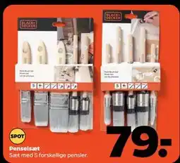 Netto Penselsæt tilbud