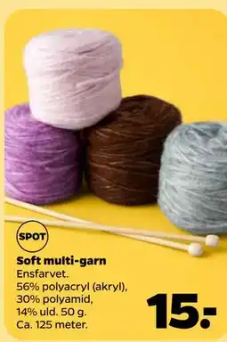 Netto Soft multi-garn tilbud