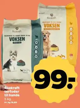 Netto Raakraft tørfoder til hunde tilbud