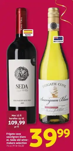 Løvbjerg Frigate cove sauvignon blanc el. Seda old wine-makers selection tilbud