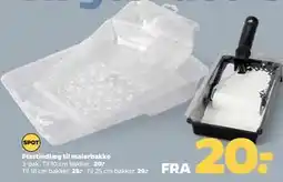 Netto Plastindlæg til malerbakke tilbud