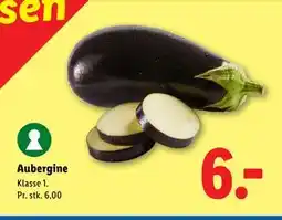 Lidl Aubergine tilbud