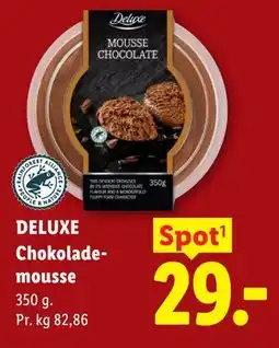 Lidl DELUXE Chokolademousse tilbud