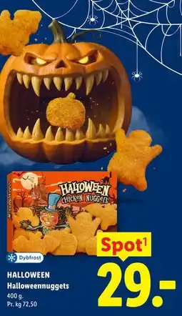 Lidl HALLOWEEN Halloweennuggets tilbud