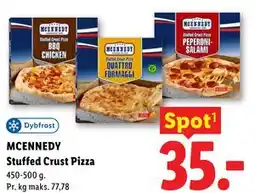 Lidl MCENNEDY Stuffed Crust Pizza tilbud