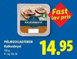Lidl PÅLÆGSSLAGTEREN Kalkunbryst tilbud