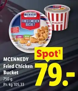 Lidl MCENNEDY Fried Chicken Bucket tilbud