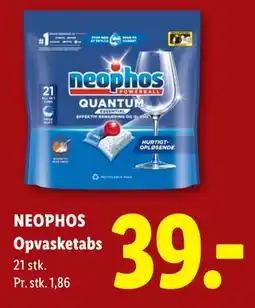 Lidl NEOPHOS Opvasketabs tilbud