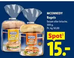 Lidl MCENNEDY Bagels tilbud