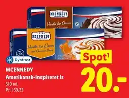Lidl MCENNEDY Amerikansk-inspireret is tilbud