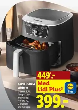 Lidl SILVERCREST Airfryer tilbud