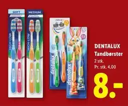 Lidl DENTALUX Tandbørster tilbud