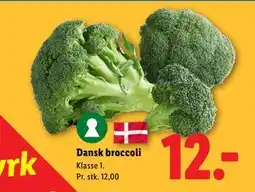 Lidl Dansk broccoli tilbud