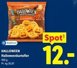 Lidl HALLOWEEN Halloweenkartofler tilbud
