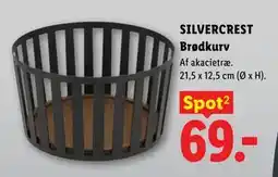 Lidl SILVERCREST Brødkurv tilbud