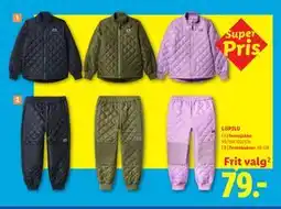 Lidl LUPILU Termojakke tilbud