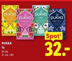Lidl PUKKA Te tilbud