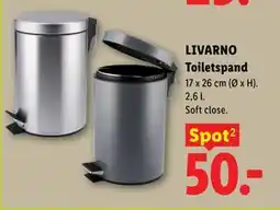 Lidl LIVARNO Toiletspand tilbud