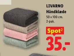 Lidl LIVARNO Håndklæde tilbud