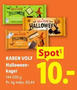 Lidl KAREN VOLF Halloweenkager tilbud