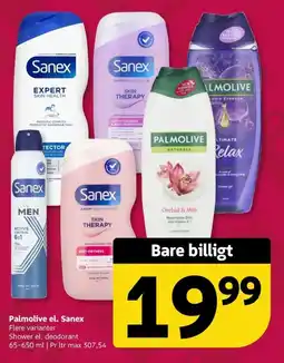 Løvbjerg Palmolive el. Sanex tilbud