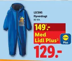 Lidl LICENS Flyverdragt tilbud