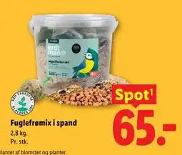 Lidl Fuglefrømix i spand tilbud