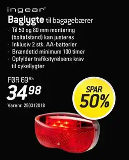 Thansen Baglygte tilbud