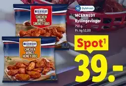 Lidl MCENNEDY Kyllingevinger tilbud