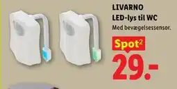Lidl LIVARNO LED-lys til WC tilbud