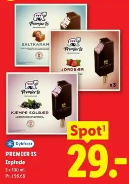 Lidl PREMIER IS Ispinde tilbud