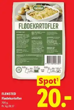 Lidl FLENSTED Flødekartofler tilbud