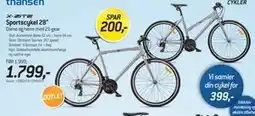 Thansen Sportscykel 28 tilbud