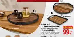 Lidl SILVERCREST Drejelig serveringsbakke tilbud