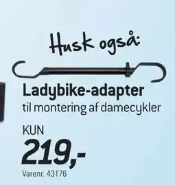 Thansen Ladybike-adapter tilbud