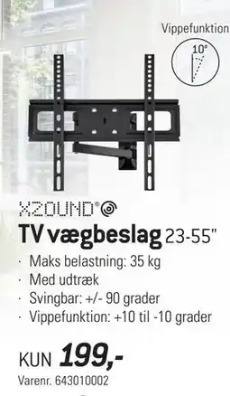 Thansen TV vægbeslag 23-55 tilbud