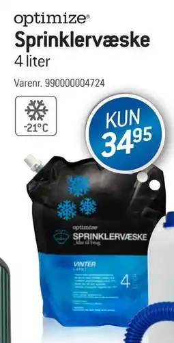 Thansen Sprinklervæske tilbud