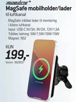 Thansen MagSafe mobilholder/lader tilbud