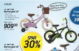 Thansen Børnecykel 14 tilbud