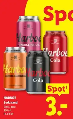 Lidl HARBOE Sodavand tilbud