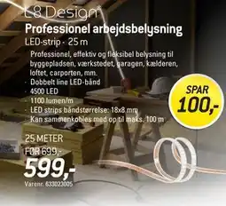 Thansen Professionel arbejdsbelysning tilbud