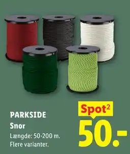 Lidl PARKSIDE Snor tilbud