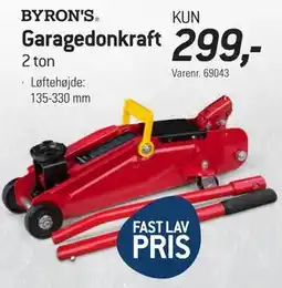Thansen BYRON'S Garagedonkraft tilbud