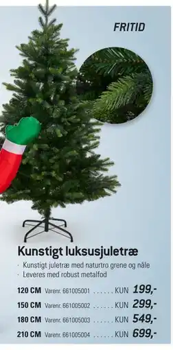 Thansen Kunstigt luksusjuletræ tilbud