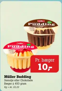 Poetzsch Padborg Müller Budding tilbud